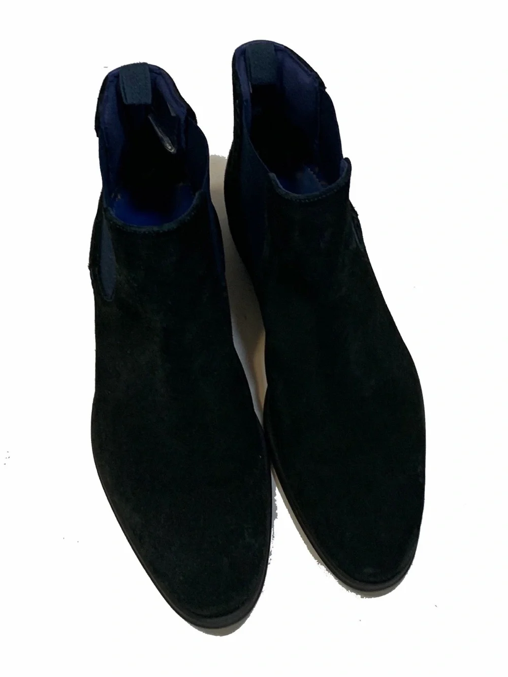 10.5 / Ted Baker Men's Black Suede Chelsea Boots